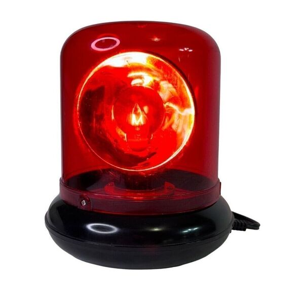 Rotating Police Party Light - Lighting Equipment, Raves, DJ's, Dance Parties RED - Picture 4 of 6